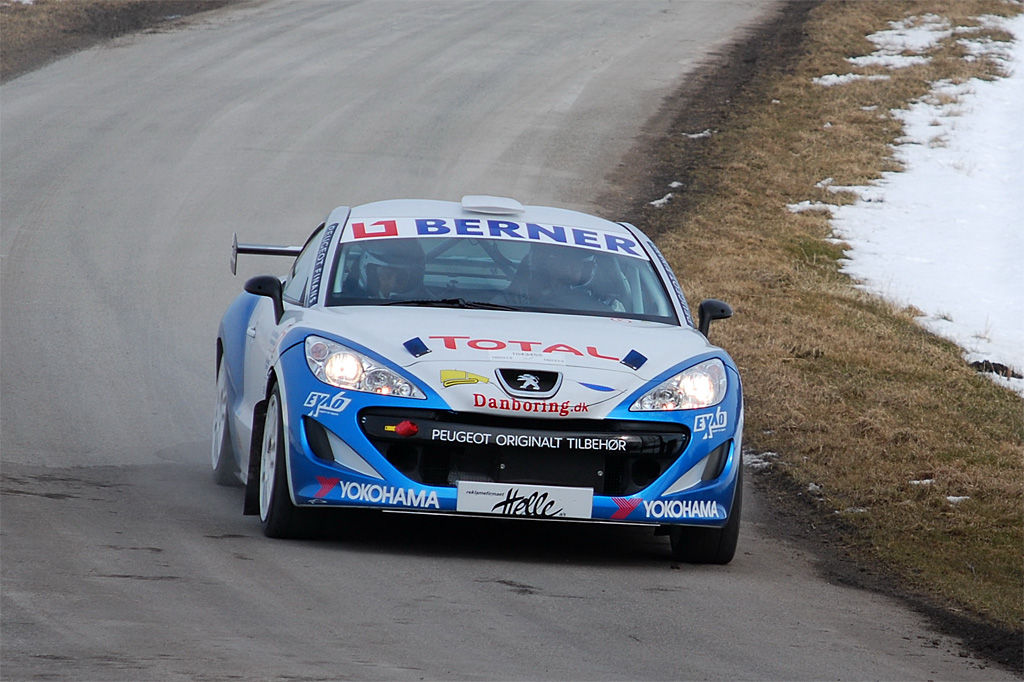Kjeld Seidler og Marc Troels-Smith fik testet materiellet af ved Gjønge Mini Rally
(Foto: Frederik Harms)